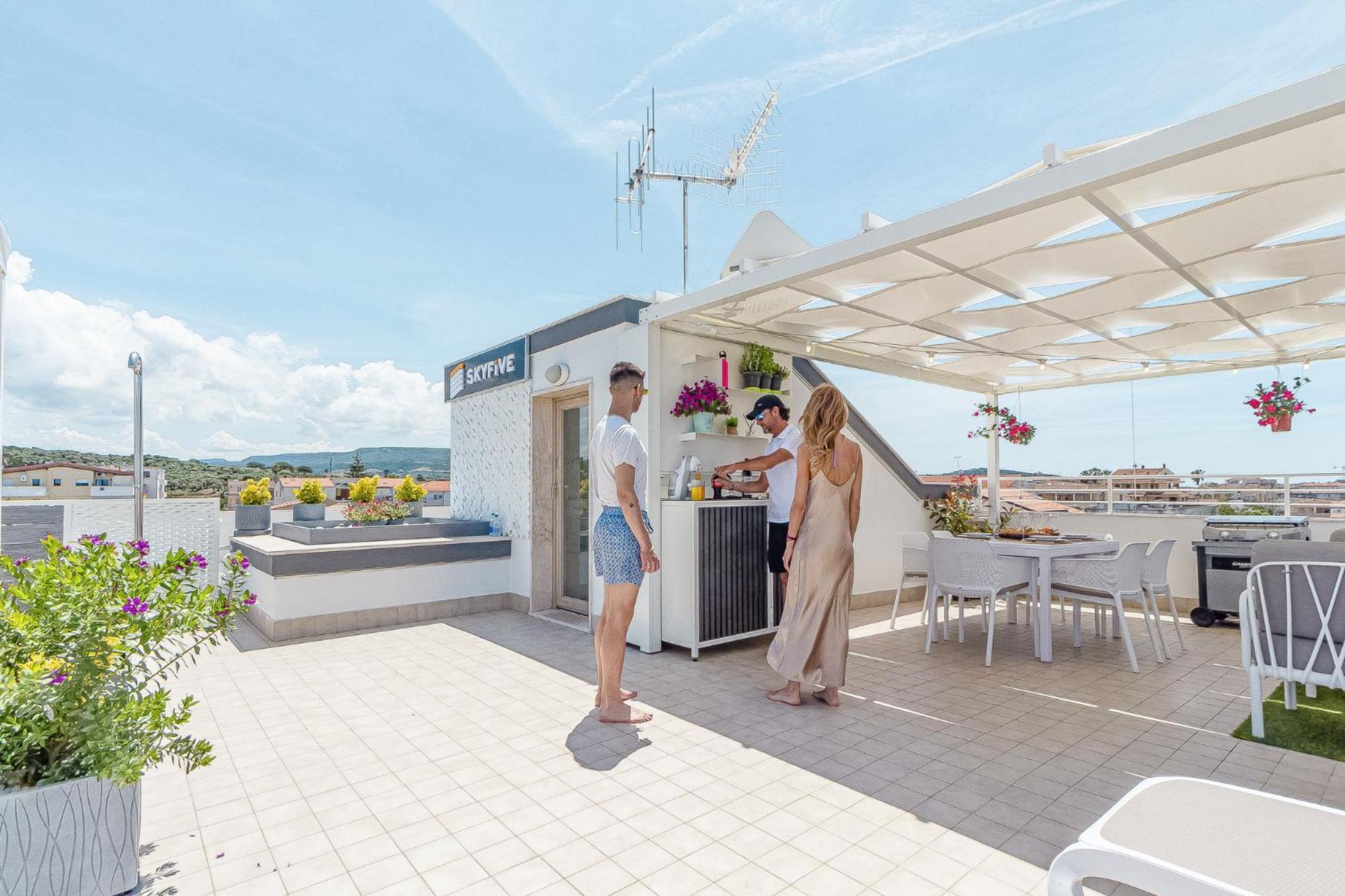 Skyfive Fire Apartment Alghero Exterior foto